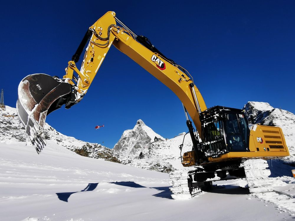 Fotos zum Baggerarbeiten